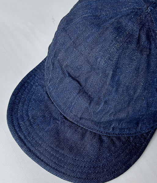 DESCENDANT/A-3 DENIM POST O'ALLS (INDIGO)