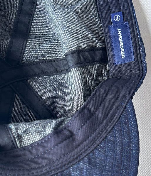DESCENDANT/A-3 DENIM POST O'ALLS (INDIGO)