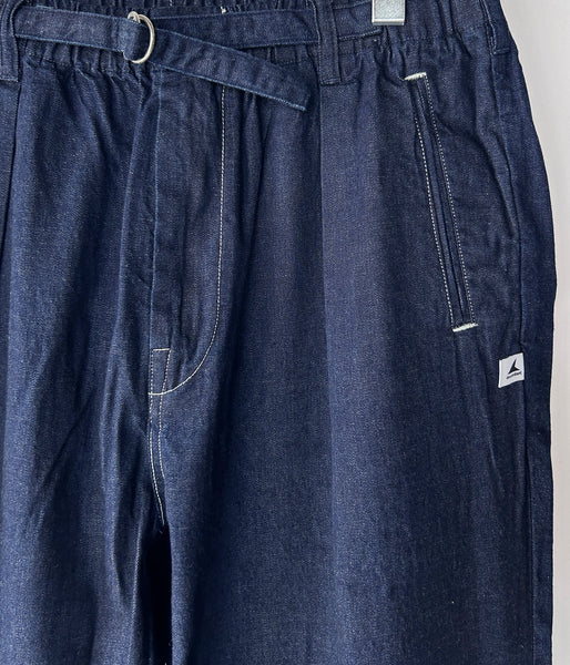 DESCENDANT/CINCH DENIM TROUSERS POST O'ALLS (INDIGO)
