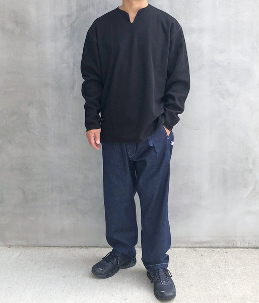 DESCENDANT/CINCH DENIM TROUSERS POST O'ALLS (INDIGO)