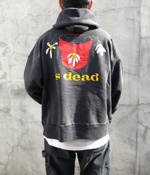 SAINT MICHAEL/DLS_HOODIE/DE LA SOUL/BLACK