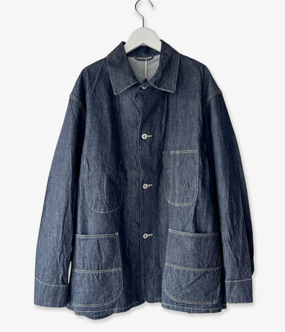 blurhms ROOTSTOCK/LIGHT OZ DENIM COVERALL (INDIGO)