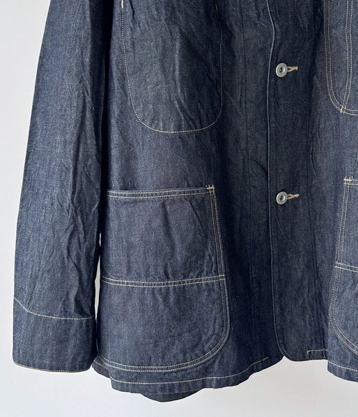 blurhms ROOTSTOCK/LIGHT OZ DENIM COVERALL (INDIGO)