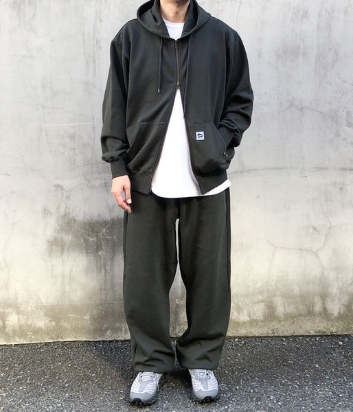 LQQK Studio/SWEAT ZIP HOODIE (BLACK)