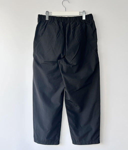 Goldwin/RELAXED STRAIGHT EASY PANTS (BLACK)
