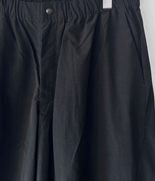 Goldwin/RELAXED STRAIGHT EASY PANTS (BLACK)