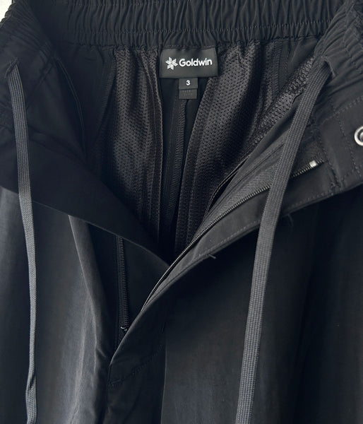 Goldwin/RELAXED STRAIGHT EASY PANTS (BLACK)