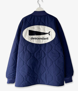 DESCENDANT/BURNS PADDING JACKET (NAVY)