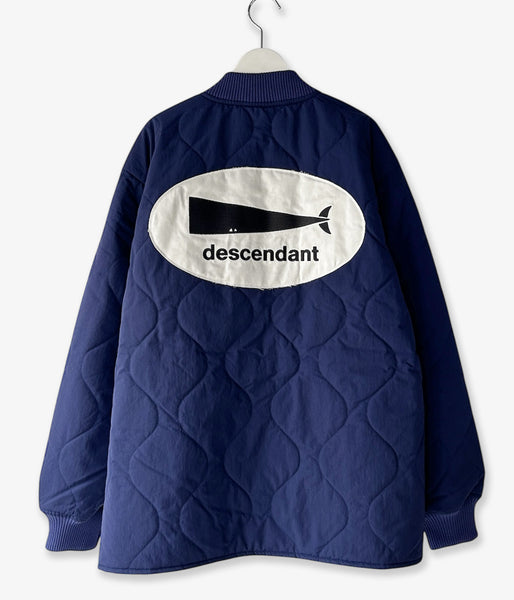 DESCENDANT/BURNS PADDING JACKET (NAVY)