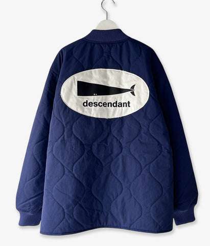 DESCENDANT/BURNS PADDING JACKET (NAVY)
