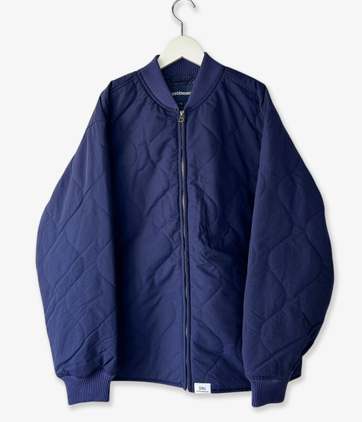 DESCENDANT/BURNS PADDING JACKET (NAVY)