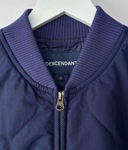 DESCENDANT/BURNS PADDING JACKET (NAVY)