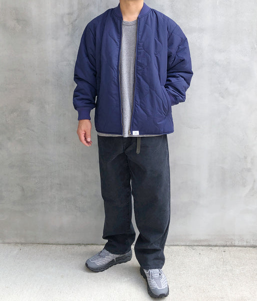 DESCENDANT/BURNS PADDING JACKET (NAVY)