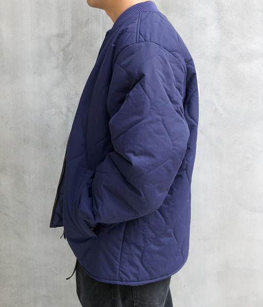 DESCENDANT/BURNS PADDING JACKET (NAVY)