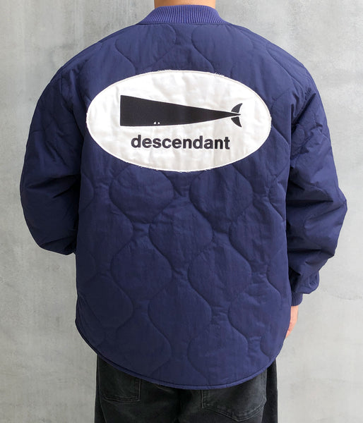 DESCENDANT/BURNS PADDING JACKET (NAVY)