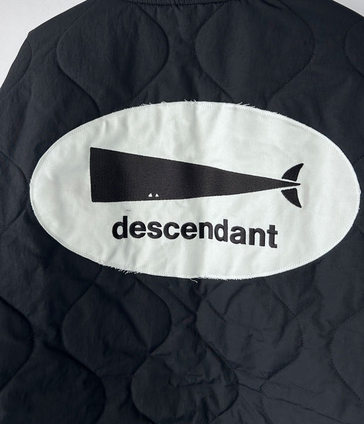 DESCENDANT/BURNS PADDING JACKET (BLACK)