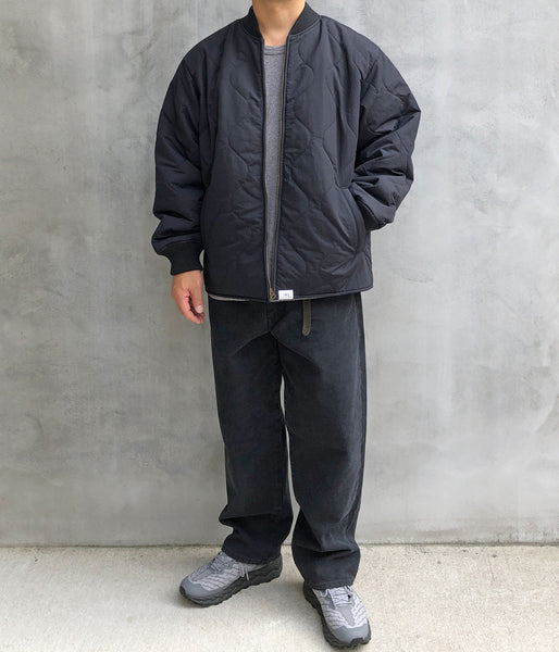 DESCENDANT/BURNS PADDING JACKET (BLACK)
