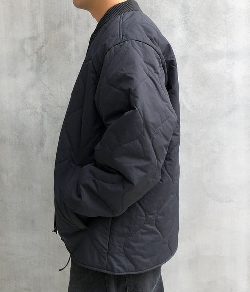 DESCENDANT/BURNS PADDING JACKET (BLACK)