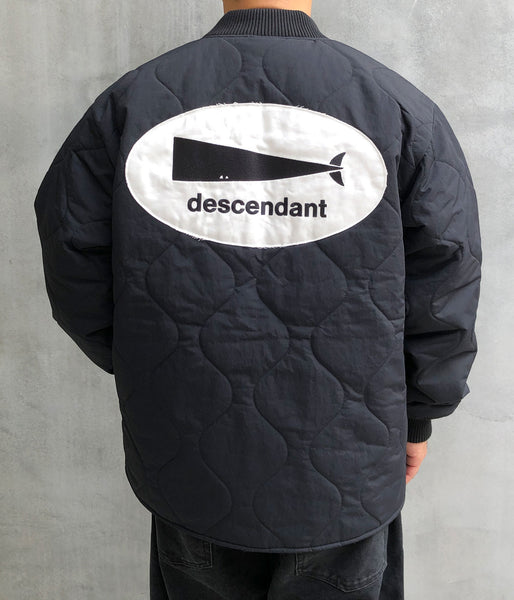 DESCENDANT/BURNS PADDING JACKET (BLACK)