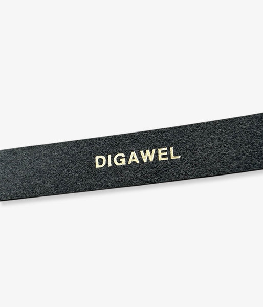 DIGAWEL/LEATHER SLIDE BELT