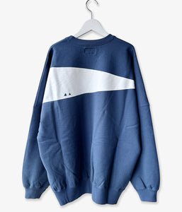 DESCENDANT/CACHALOT CREW NECK (TEAL)