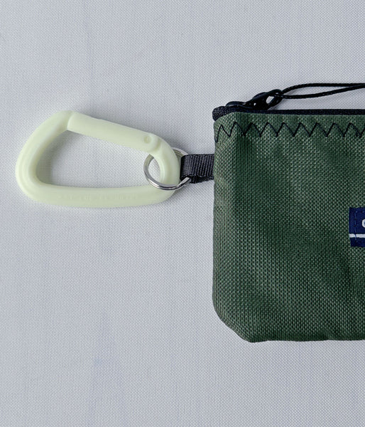 DESCENDANT/HANGG WIDE CARD CASE TAKES HANDS (OLIVE DRAB)