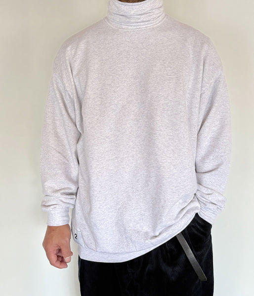 DESCENDANT/CYLINDER TURTLE NECK LS (GRAY)