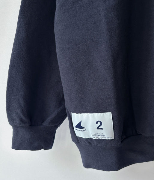 DESCENDANT/CYLINDER TURTLE NECK LS (NAVY)