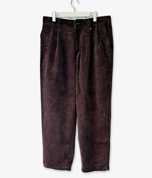 DESCENDANT/DC-3 CORDUROY TROUSERS (BROWN)