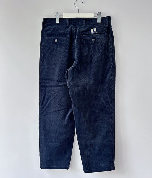 DESCENDANT/DC-3 CORDUROY TROUSERS (NAVY)