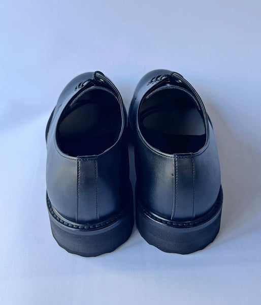 DESCENDANT/DWU 3HOLE SHOES (BLACK)