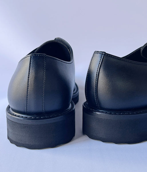 DESCENDANT/DWU 3HOLE SHOES (BLACK)