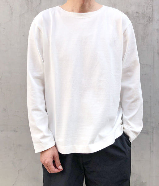 MHL./DRY COTTON JERSEY TOP (WHITE)