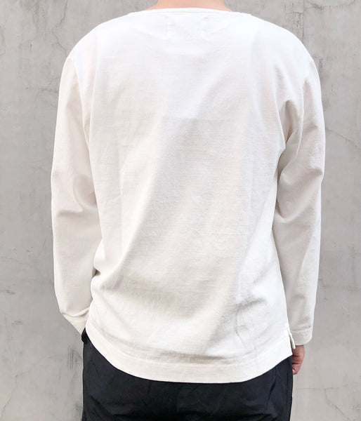 MHL./DRY COTTON JERSEY TOP (WHITE)