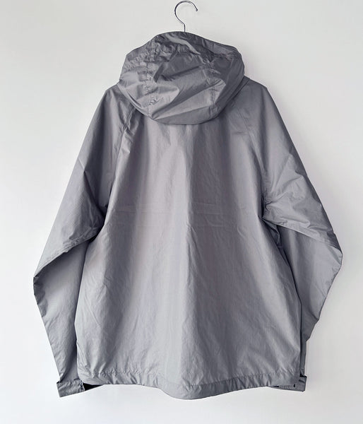 Goldwin/RIP-STOP HOODED JACKET (METALLIC GRAY)