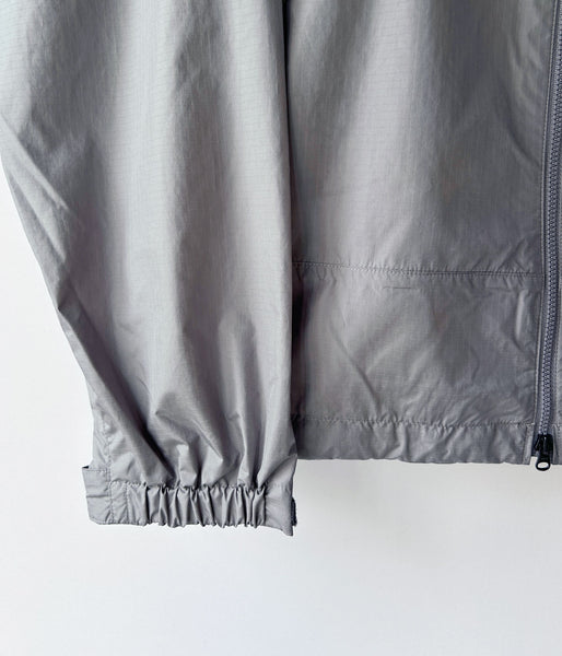 Goldwin/RIP-STOP HOODED JACKET (METALLIC GRAY)