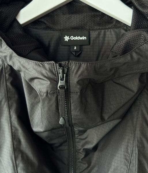 Goldwin/RIP-STOP HOODED JACKET (BLACK)