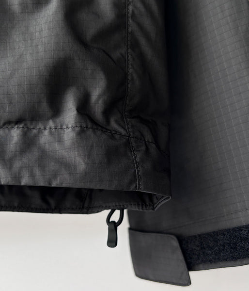 Goldwin/RIP-STOP HOODED JACKET (BLACK)