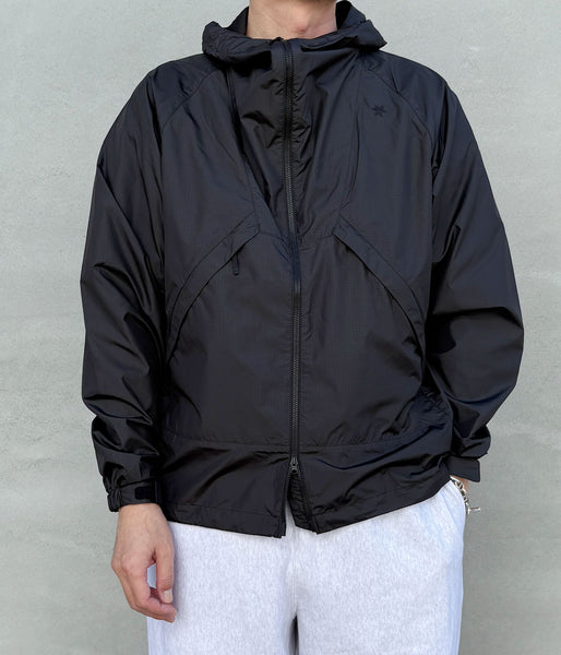 Goldwin/RIP-STOP HOODED JACKET (BLACK)
