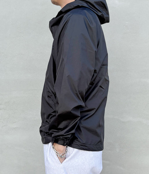 Goldwin/RIP-STOP HOODED JACKET (BLACK)