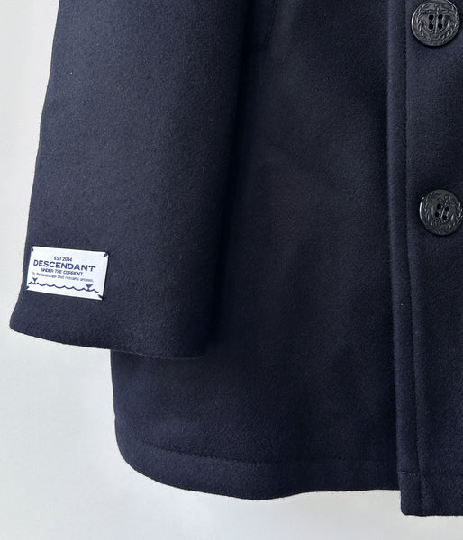 DESCENDANT/SUB WOOL COAT (NAVY)