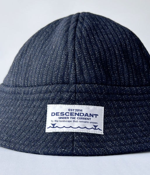 DESCENDANT/SANDY SAILOR HAT (NAVY)