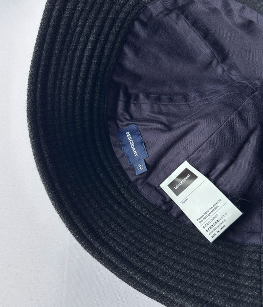 DESCENDANT/SANDY SAILOR HAT (NAVY)