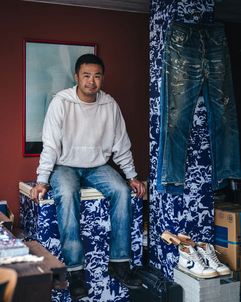 SAINT MICHAEL/BB_AFTER HOODED HOODIE/V/GRAY