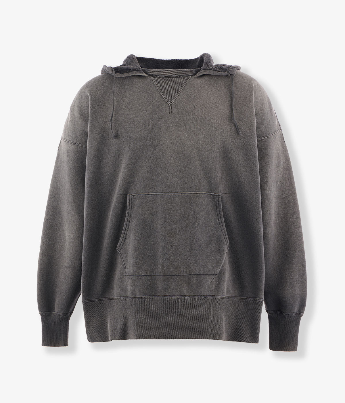 SAINT MICHAEL/BB_AFTER HOODED HOODIE/V/BLK