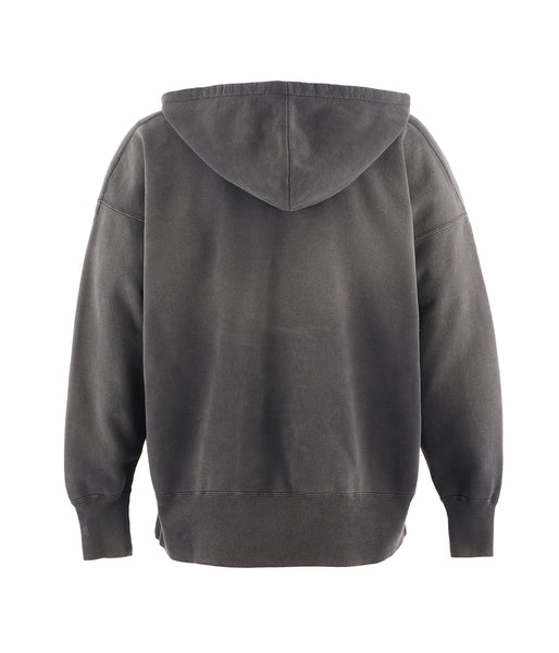 SAINT MICHAEL/BB_AFTER HOODED HOODIE/V/BLK