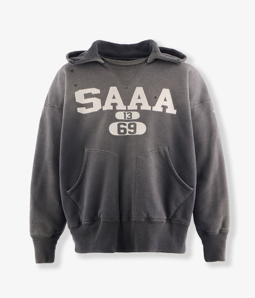 SAINT MICHAEL/BB_AFTER HOODED DBL FC/SAA/NVY