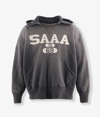 SAINT MICHAEL/BB_AFTER HOODED DBL FC/SAA/NVY