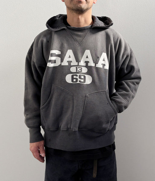 SAINT MICHAEL/BB_AFTER HOODED DBL FC/SAA/NVY