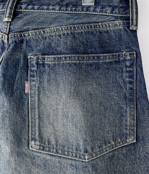 INTERIM/CLASSIC HEAVY KIBATA SHUTTLE WWII 1943 DENIM JEANS (C.NAVY)